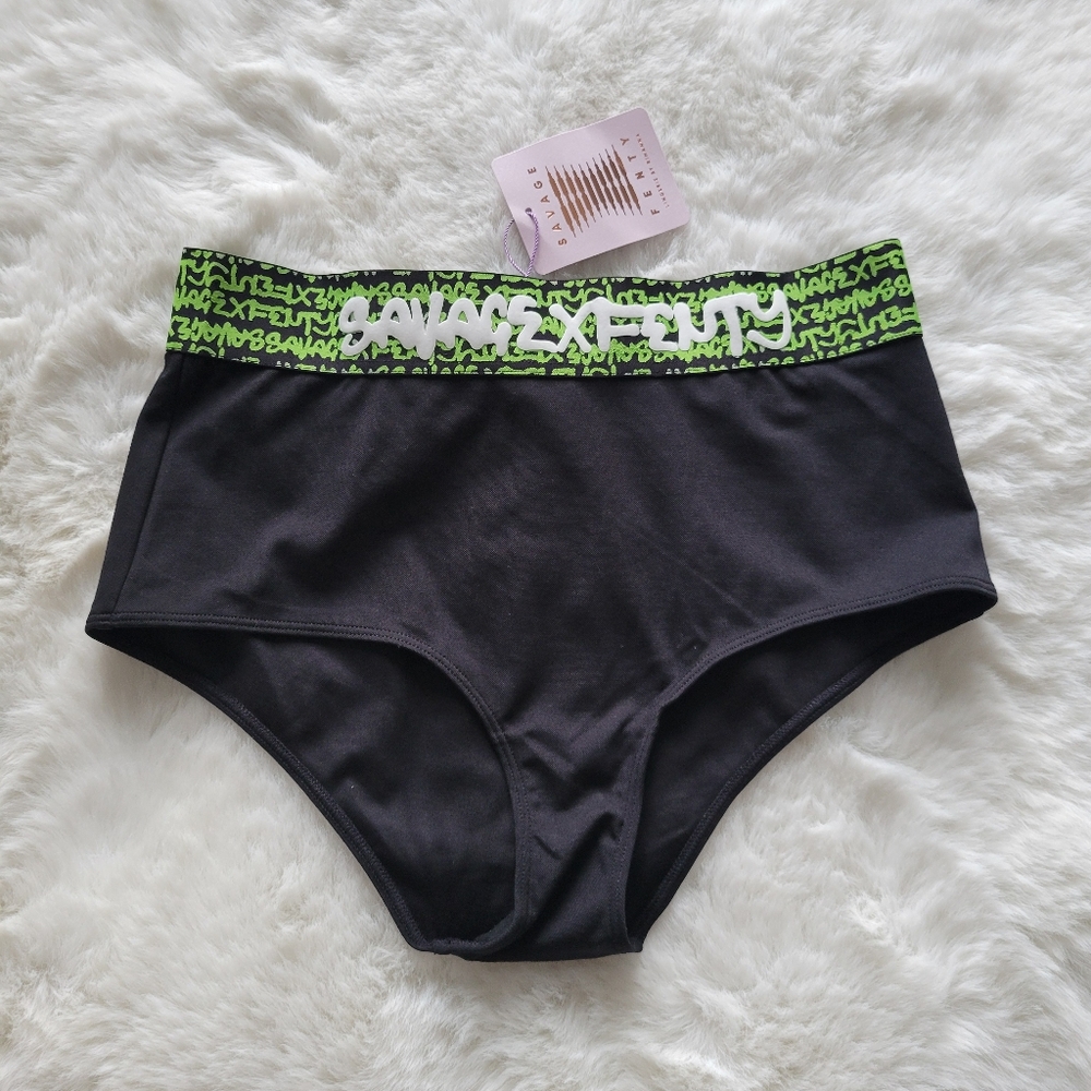 💚SAVAGE X FENTY BY RHIANNA 2-PACK BOOTY SHORT SIZE S - Picture 5 of 6